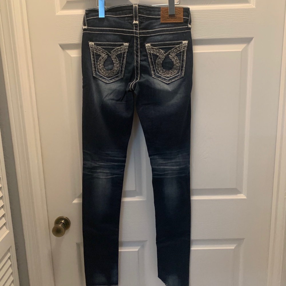 Big Star Women’s Jeans Mid Rise Long Skinny